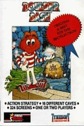 Boulderdash (198x)(First Step Software)[b] box cover front